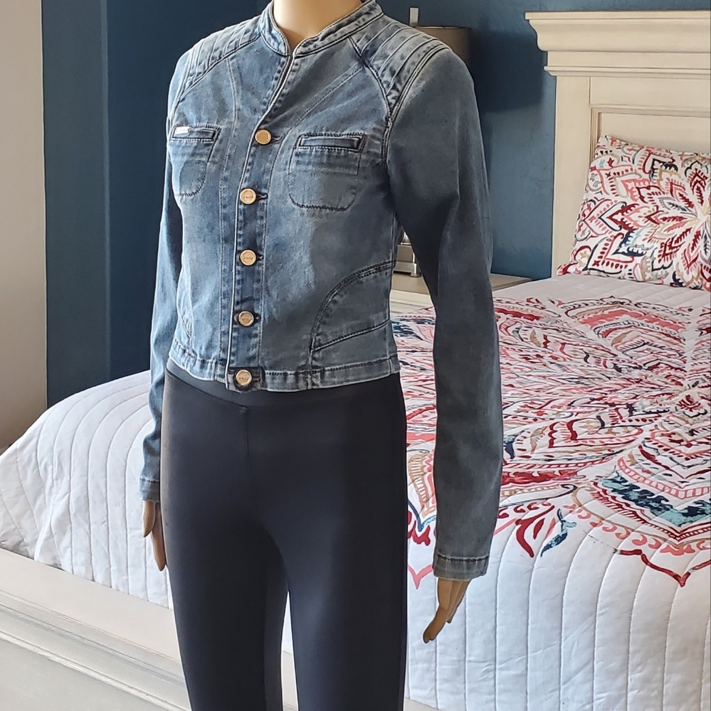 FRIDA JEAN JACKET SZ Sm